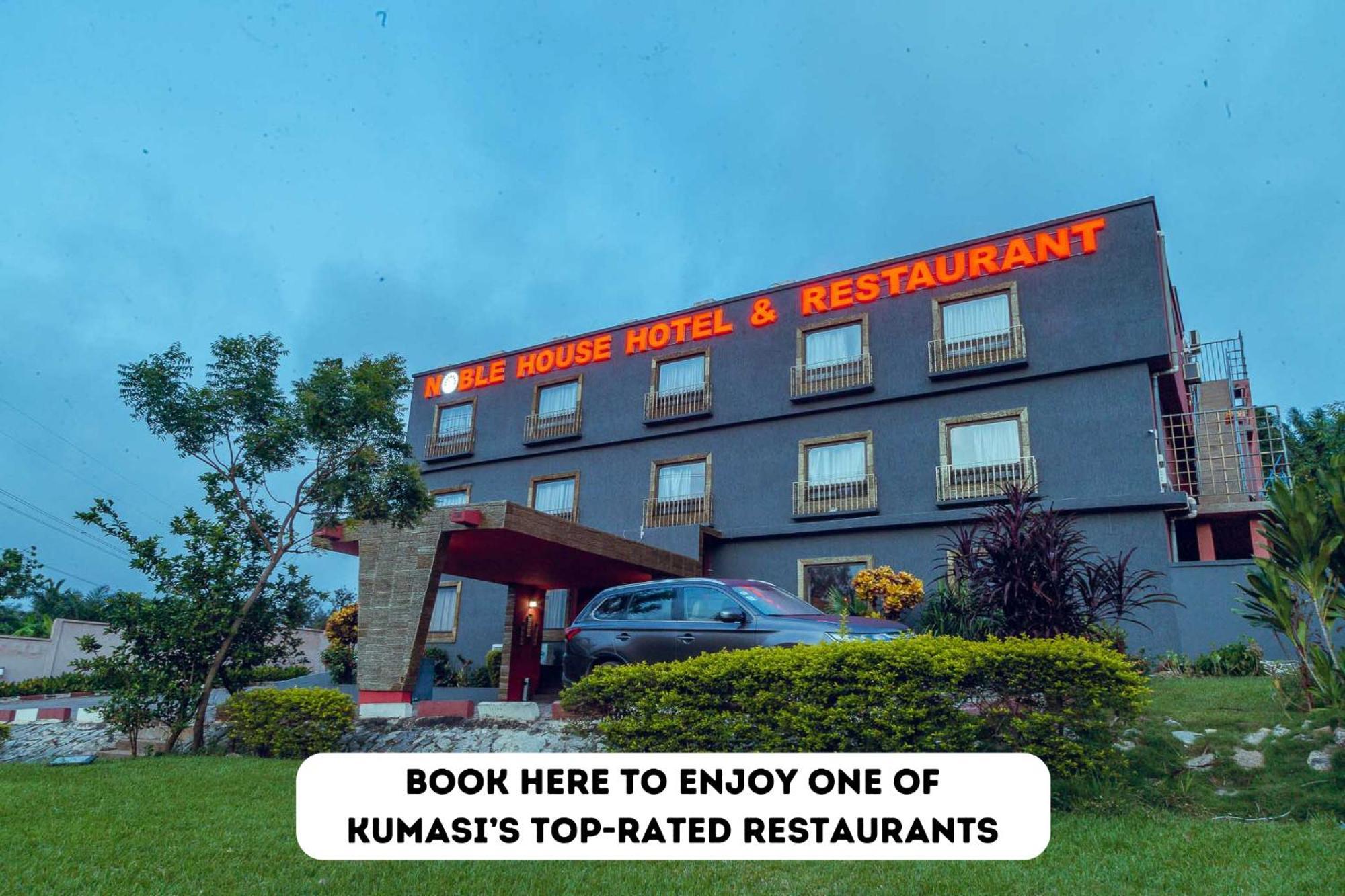 Noble House Hotel Kumasi Esterno foto